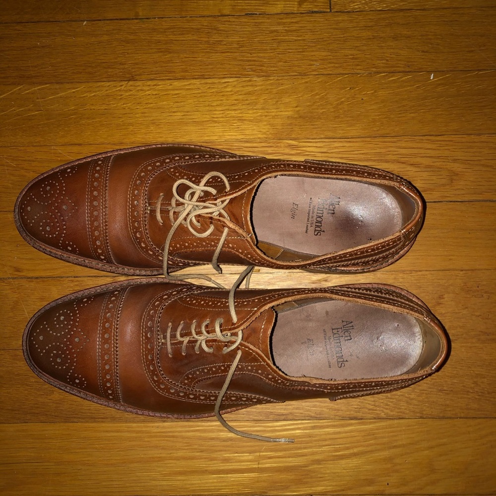 Allen Edmunds Elgin Cap Toe Oxford